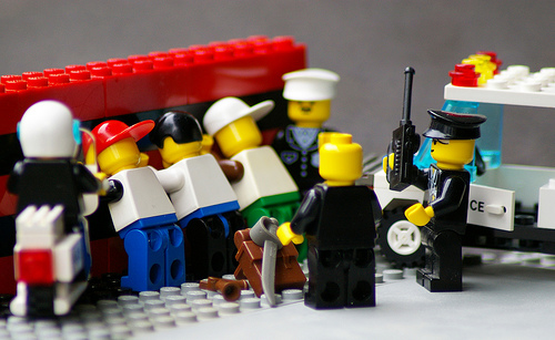  Photography Tags 365 arrest busted cops gang LEGO police 